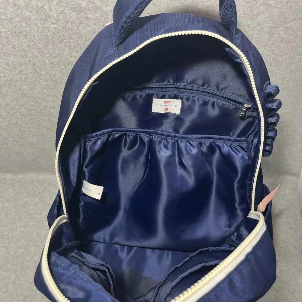 Vineyard Vines x Target Navy Pink Backpack Laptop‎ Pocket Limited Edition